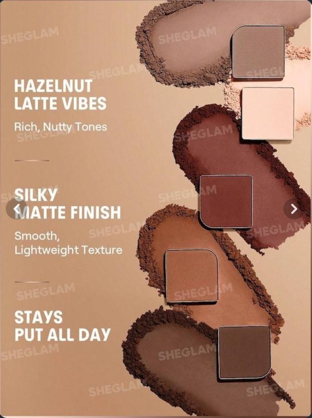 پالت سایه ۸ رنگ لایلک شیگلم مدل Dusty Lilac, Please 7
